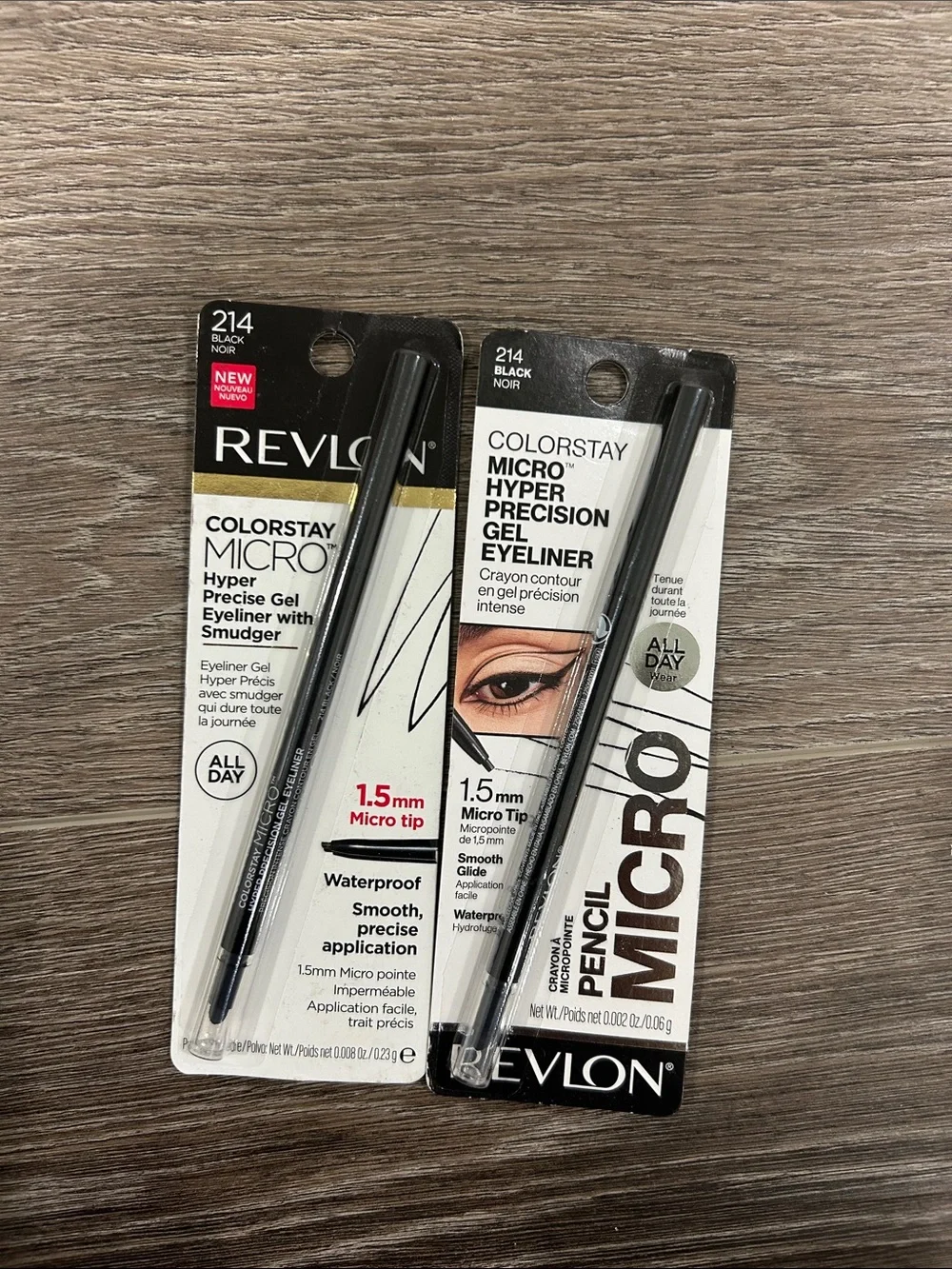2X Revlon ColorStay Micro Hyper Precision Gel Eyeliner - 214 Black 🌸 FIRM PRICE
